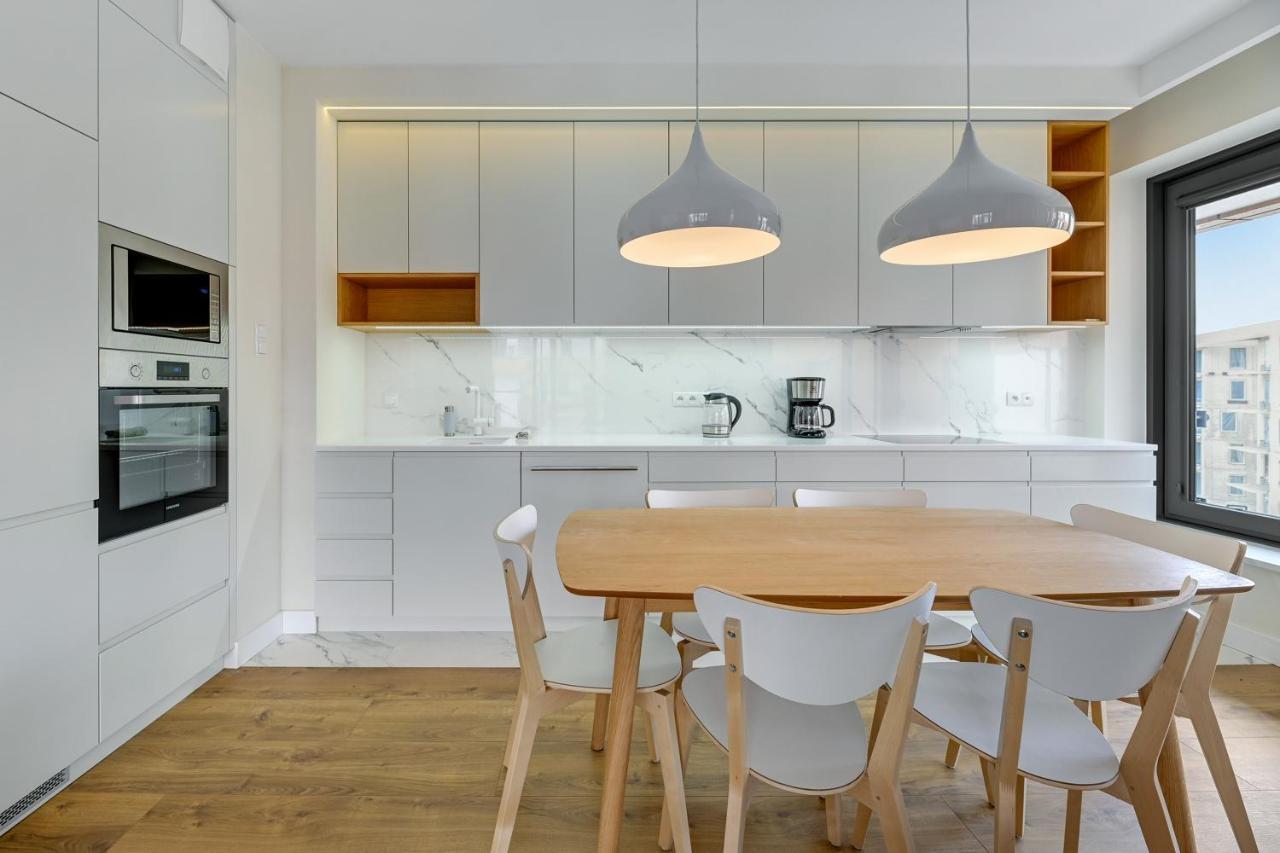 Premium Family & Business Old Town Riverside Apartment With Parking Gdańsk Eksteriør billede